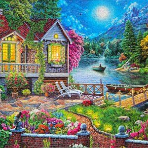 Weekend Retreat, 1000 piece puzzle, Ceaco